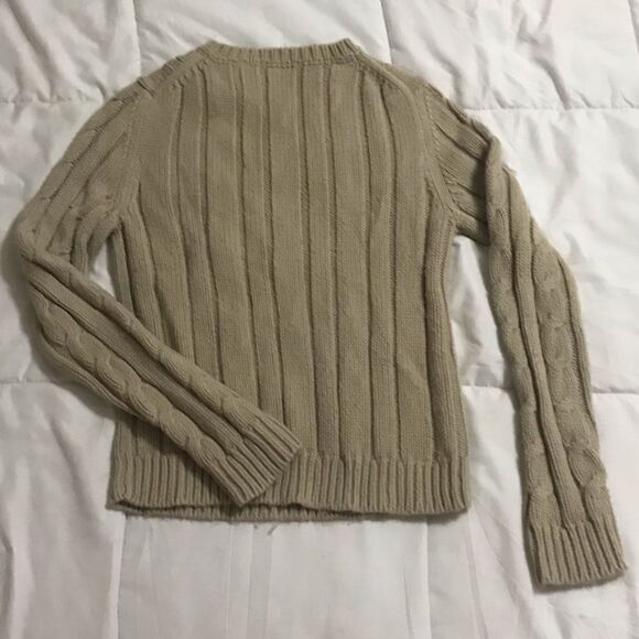 Express Tan Sweater women’s size medium - Picture 6 of 7